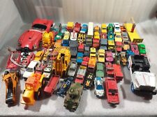 Lot of Approximately 70 Majorette Matchbox Miniature Vehicles Hotwheels & Others (C)