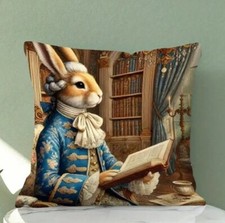 Housse de coussin Lapin