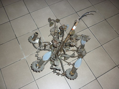Lustre ancien laiton a - lustre,