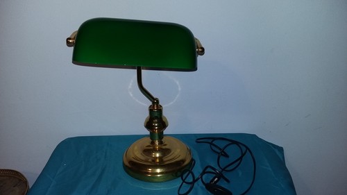 Superbe lampe bureau verre - superbe,