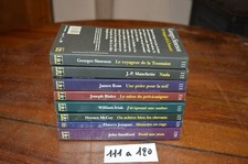 lot de 8 romans collection FOLIO POLICIER de GALLIMARD du N° 111 a  120  polars