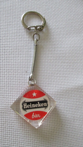 Porte clé vintage heineken - porte,