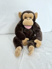 Peluche marionnette singe