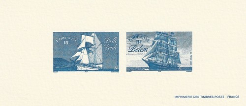Gravure epreuve timbre poste - timbre,