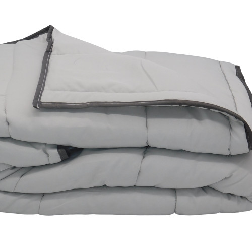 Couette légère gris perle - couette,