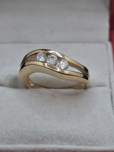 Ancienne bague plaqué - plaqué, or