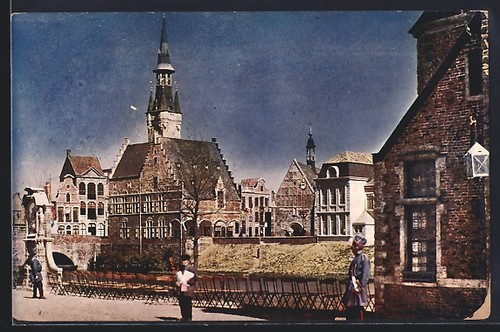 Carte postale anvers - carte,