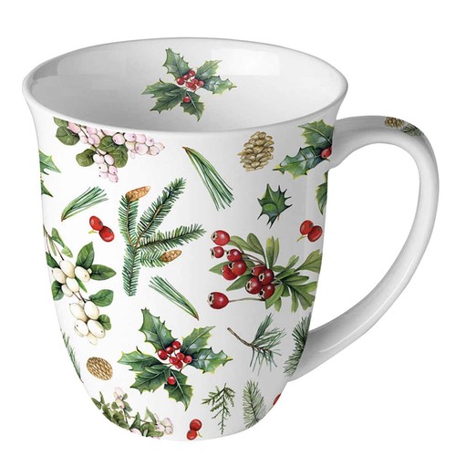 Tasse porcelaine fine - tasse, en