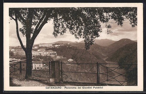 Catanzaro panorama dal - catanzaro,,