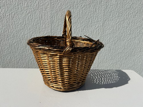 Panier rond osier - 🧺, en