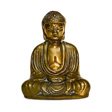 Sculpture Bouddha en Laiton