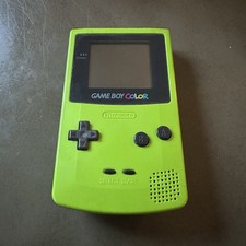 Nintendo Game Boy Color Handheld System With Taz Mania Game In Excellent Cond