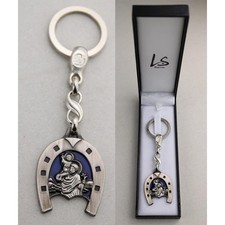 SAINT CHRISTOPHE VITRAIL BLEU