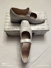 REPETTO BABIES CUIR BLANC T.39