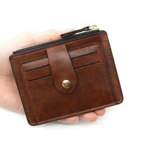 portefeuille en semi cuir pour homme pour femme, porte-cartes pour homme