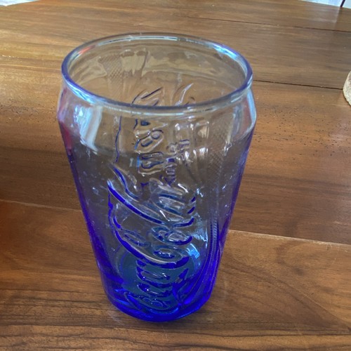 Coca cola verre bleu - verre, en