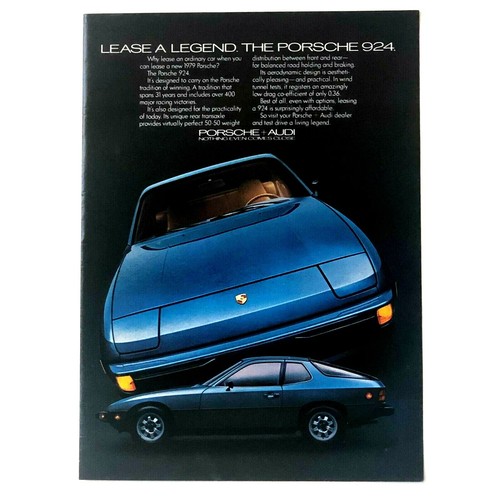Porsche 924 advertisement - porsche, 1979