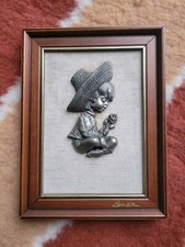 JOLI ANCIEN CADRE ETAIN DU