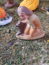 santon ancien berger et son