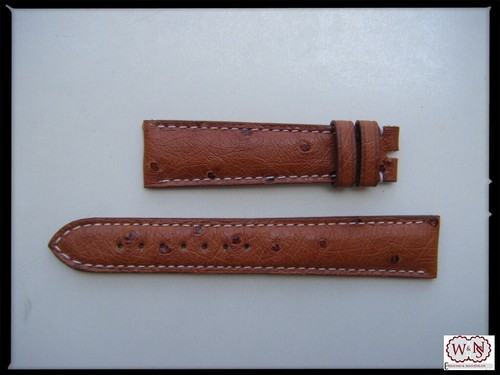 Bracelet struzzo tabacco - bracelet, en