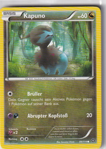 Pokemon carte chaudière - chaudière, à