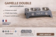 Gamelle double chien