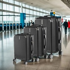 Lot de 3 Valises Rigides S M L