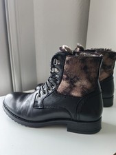 BOCAGE - Bottines Rock en Cuir