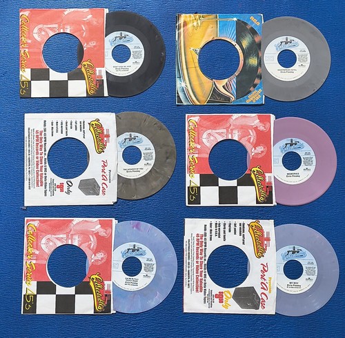 Lot disques vinyles - 6, tours