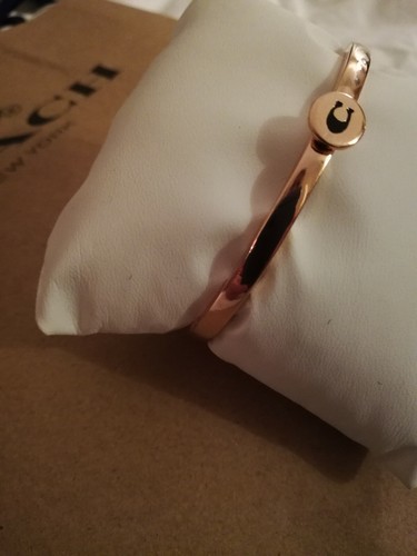 Coach bracelet jonc rose - bracelet,