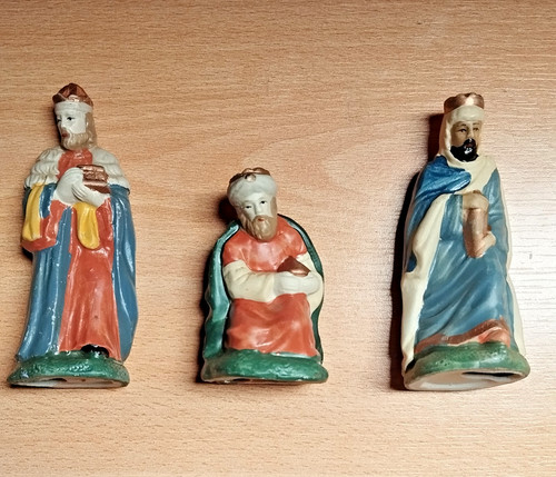 Lot anciens santons - lot, 3