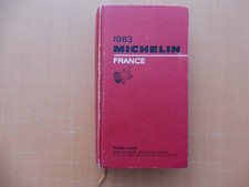 OLD MICHELIN FRANCE GUIDE 1983 VERY GOOD CONDITION TO COLLECT