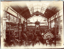 Paris, Universal Exhibition 1900, Vintage Silve Electric Machine Room
