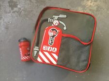 B-TWIN DECATHLON: SACOCHE ARRIÈRE POUR VÉLO ENFANT AVEC ACCROCHES,GOURDE OFFERTE