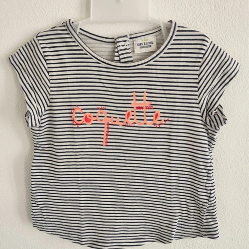 Shirt coton fille mois - fille, 18