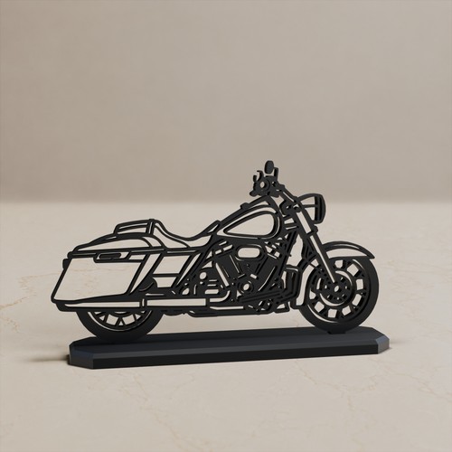 Harley davidson road - harley, king
