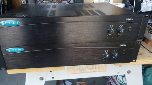 Crown 280a power amplifier - crown,