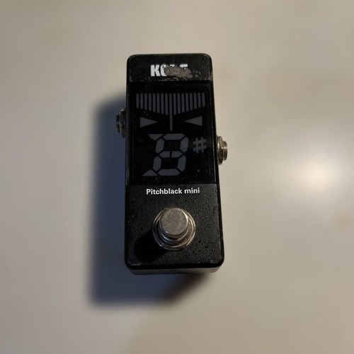 Korg pitchblack mini tuner - pitchblack,
