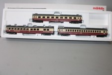 Märklin 43858 Digital Passenger Car - Jeu Tee Ic DB Lumière 3-Piece Track H0 Original Packaging