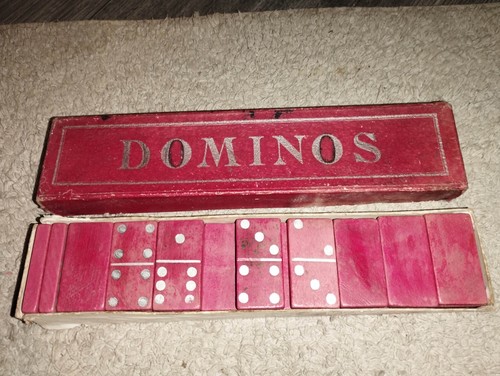 Jeu dominos ancien vintage - de,