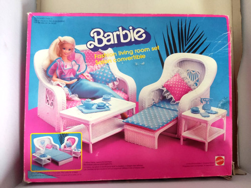 Barbie salon convertible 7402 - barbie, #7402