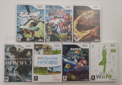 Lot jeux nintendo wii super - jeux,
