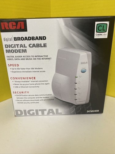 Rca dcm 245r modem - rca,