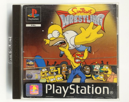 The simpsons wrestling - the,