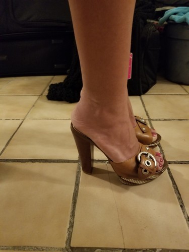 Bcbg sandals high - high, slides