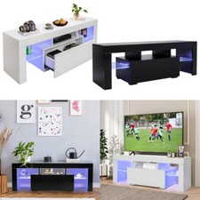 Meuble TV en bois brillant