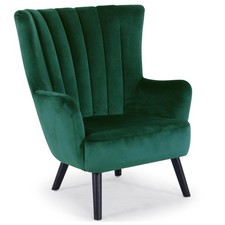 Fauteuil Scandinave Velours