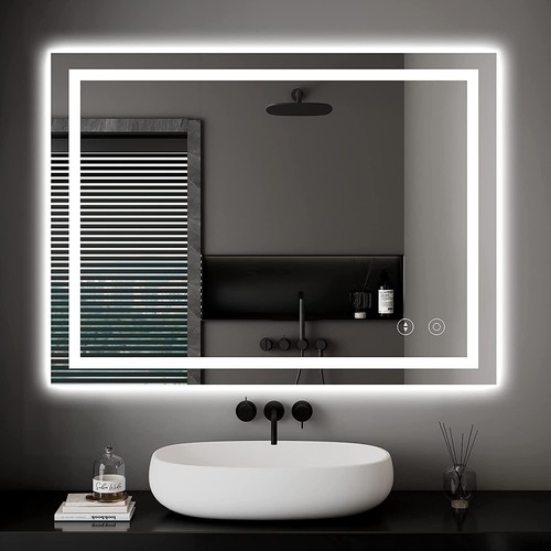 Miroir salle bain - de, led