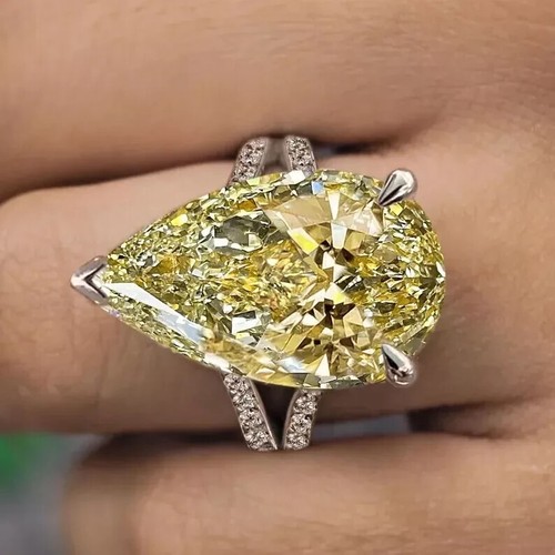 Rare bague solitaire diamant - bague,