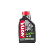 Huile de boite 2 temps pour Cross Enduro 50cc Motul SAE 10W40 Transoil SAE 1L